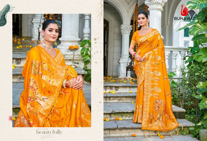 Hans Vol 3 By Bunawat Wedding Wear Saree Wholesale Market In Surat