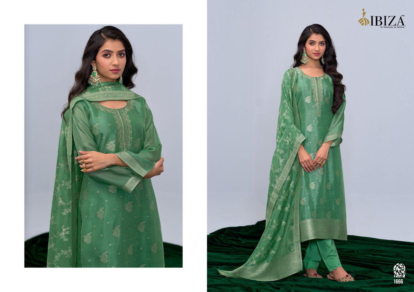 Adira Kosa Silk by Ibiza Silk Jacquard Salwar Kameez Collection