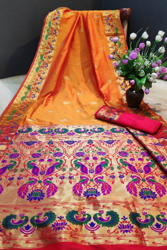 Meera 55 Party Wear Banarasi Silk Saree Collection