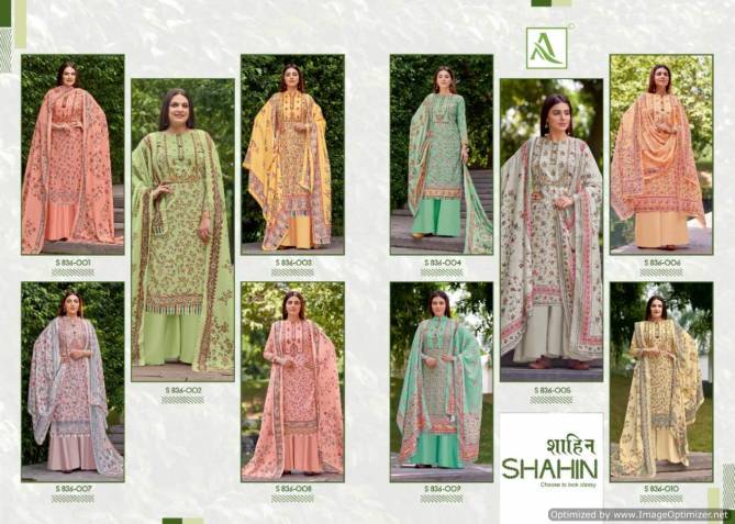 Alok Shahin Jam Cotton Casual Wear Digital Printed Designer Dress Material Collection