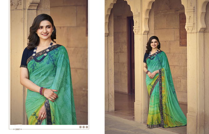 Starwalk 63 Casual Daily Wear Georgette Printed Saree Collection