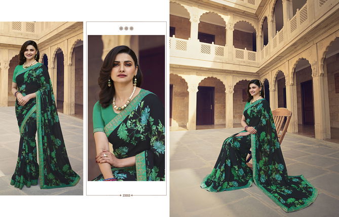 Starwalk 63 Casual Daily Wear Georgette Printed Saree Collection