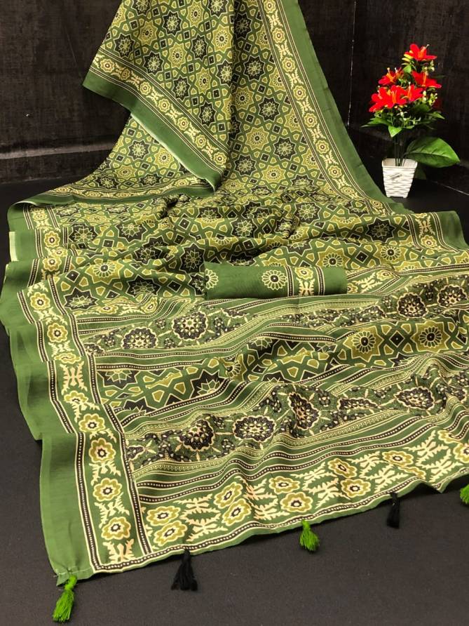 Monalisha 10 Latest Casual Wear Printed Fancy Cotton Saree Collection