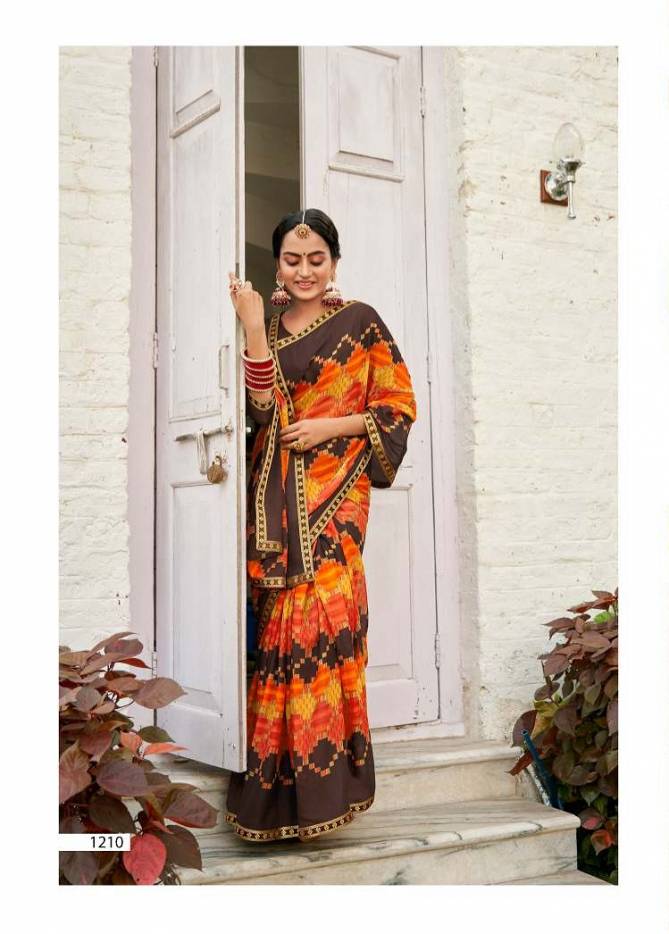 Laxminam Shruthi 2 Casual Wear Georgette Printed Designer Saree Collection