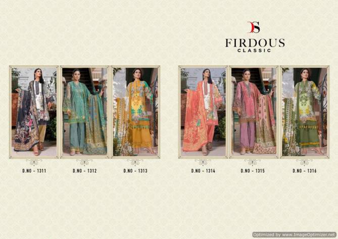 Deepsy Firdous Classic Fancy Festival Wear Cotton Embroidery Pakistani Salwar Kameez Collection
