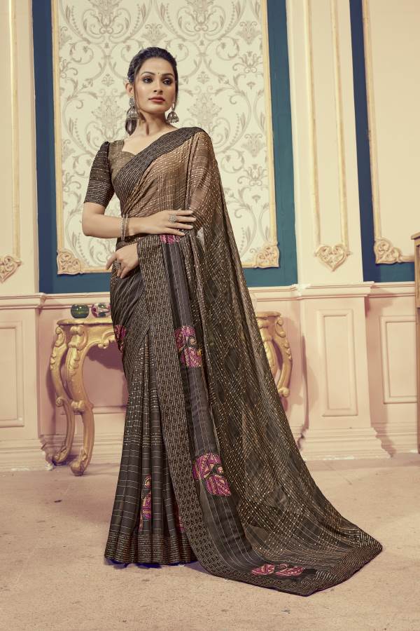 Ynf Banarasi Foil Designer Festive Wear Soft Silk Latest Saree Collection