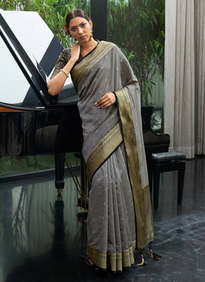 Sangam Kashvi Silk Handloom Heavy Festive Wear Designer Saree Collection