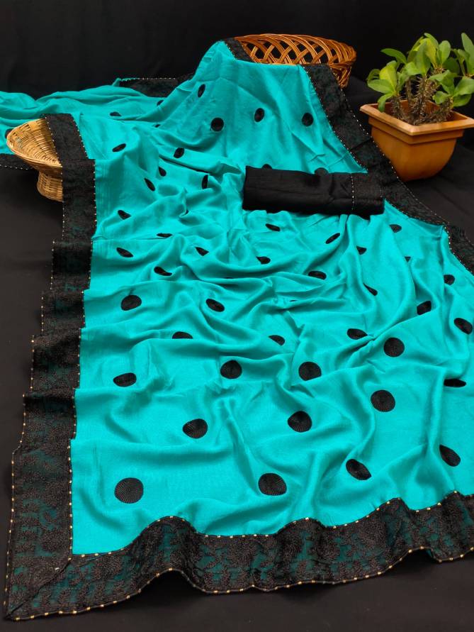 Monalisha 13 Fancy Designer Casual Wear Vichitra Silk Saree Collection