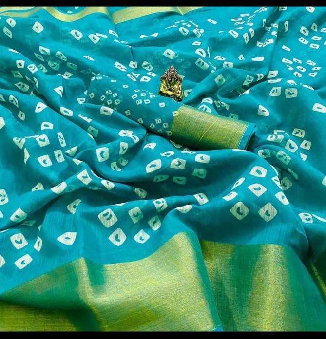 Vallabhi Casual Daily Wear Printed Cotton Designer Saree Collection