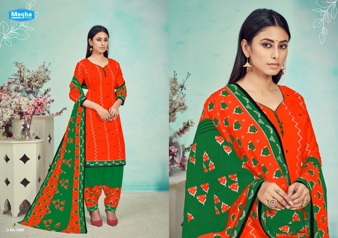 Megha Panghat 1 Regular Wear Cotton Printed Designer Dress Material Collection