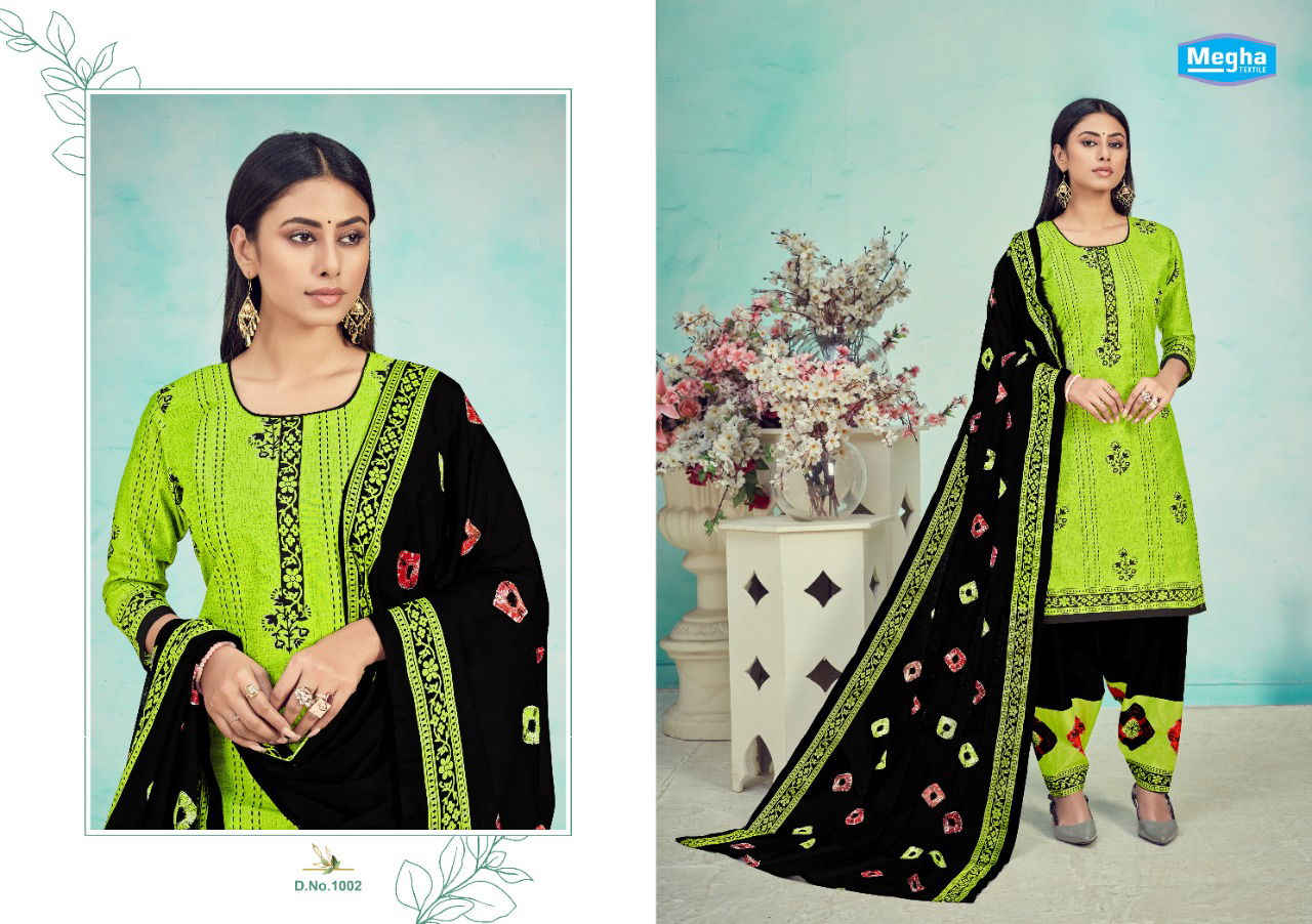 Megha Panghat 1 Regular Wear Cotton Printed Designer Dress Material Collection