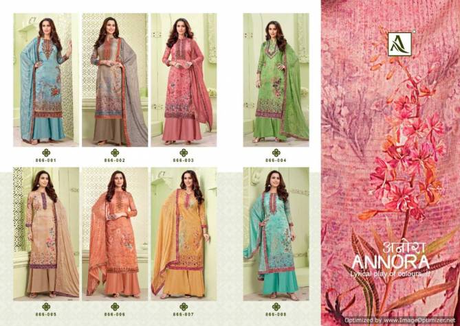 Alok Annora Casual Wear Jam Cotton Digital Print Designer Dress Material Collection