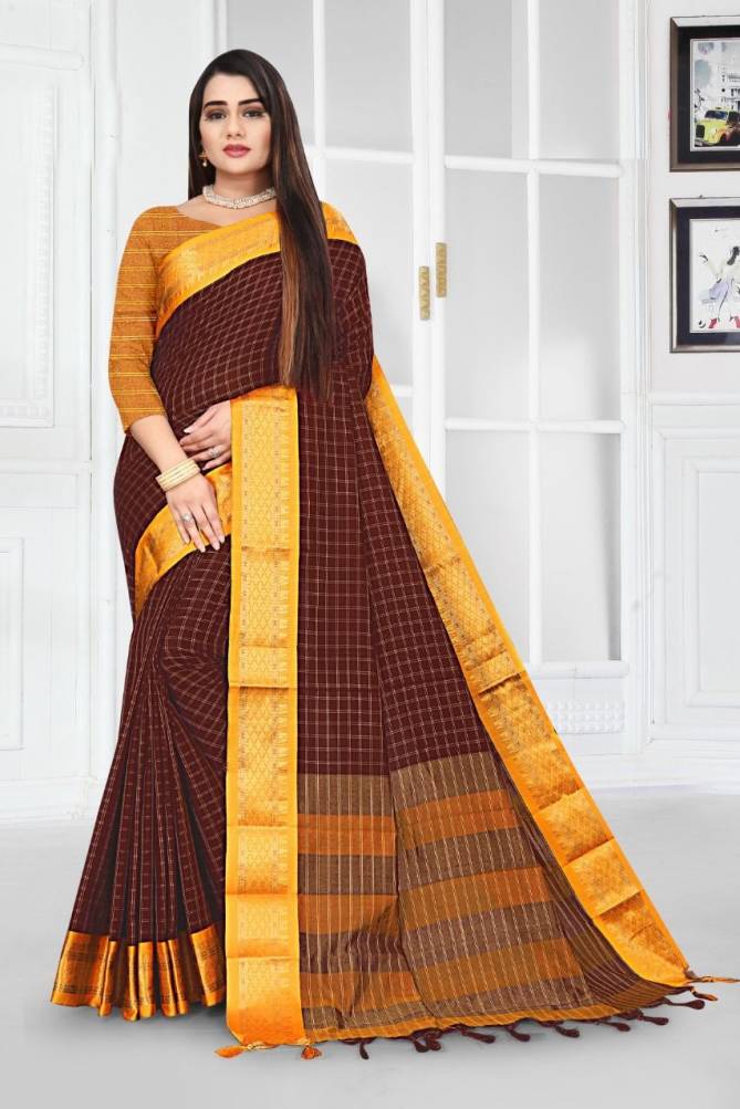 Maahi 47 Latest Designer Casual Wear Cotton Silk Fancy Saree Collection