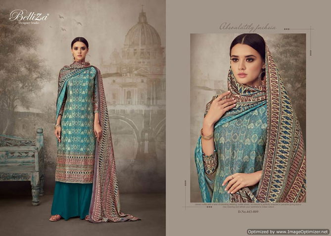 Beliza Cosmic Latest Designer Plazzo Salwar Suit Pattern Pure Silk Dress Material Collection With Pure Chinon Box Pallu Digital Print Dupatta