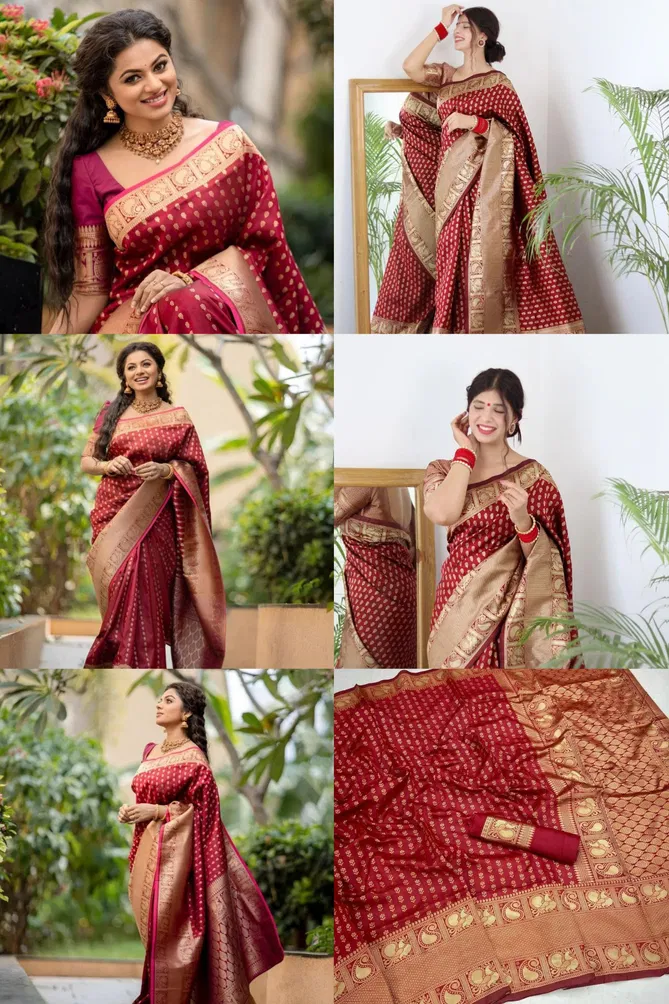 MF 1720 Designer Rich Pallu Lichi Silk Saree Wholesale Price In Surat