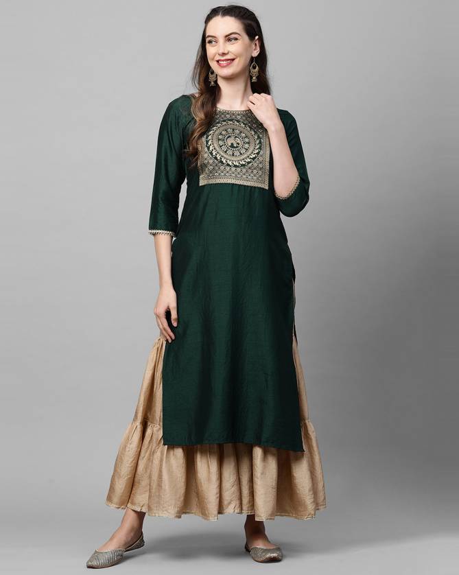 Indo Era Yoke 31 Fancy Designer Festive Wear Fancy Kurti Collection