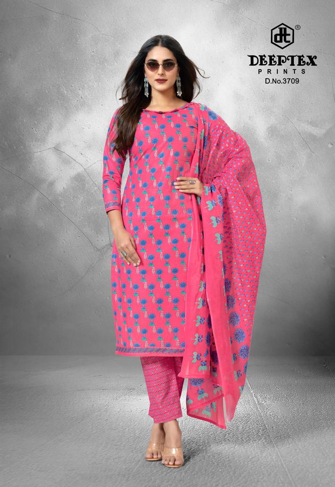 Deeptex Chief Guest Vol 37 Cotton Dress Material Wholesale Shop In Surat