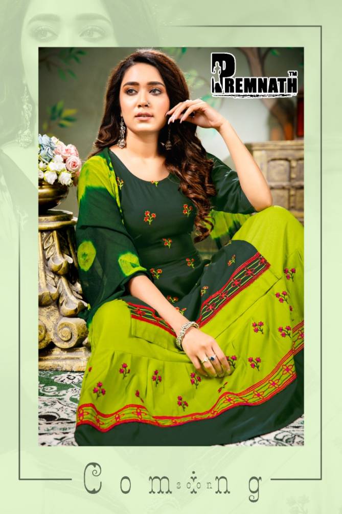 Premnath 8 Festive Wear Rayon Printed Designer Ready Made Collection