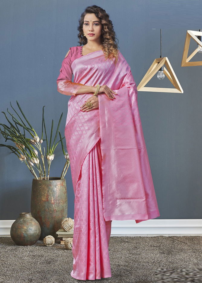 Svarna 4 Fancy Designer Party Wear Cotton Silk Saree Collection