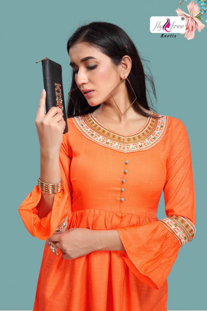 Fly Free Iconic 3 Fancy Ethnic Wear Designer Short Kurti Collection
