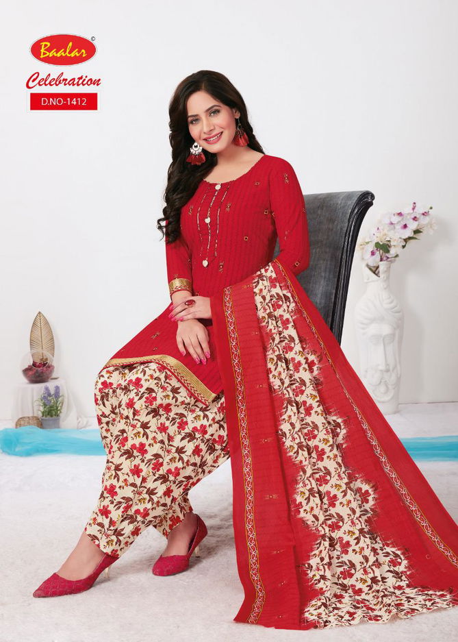 Baalar Celebration Patiyala Special 14 Cotton Printed Ready Made Collection
