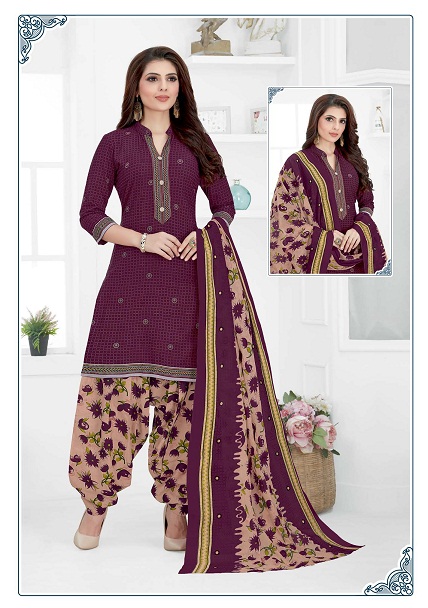 Bhansali Aashma Patiyala 10 Ready Made Regular Wear Cotton Printed Dress Collection