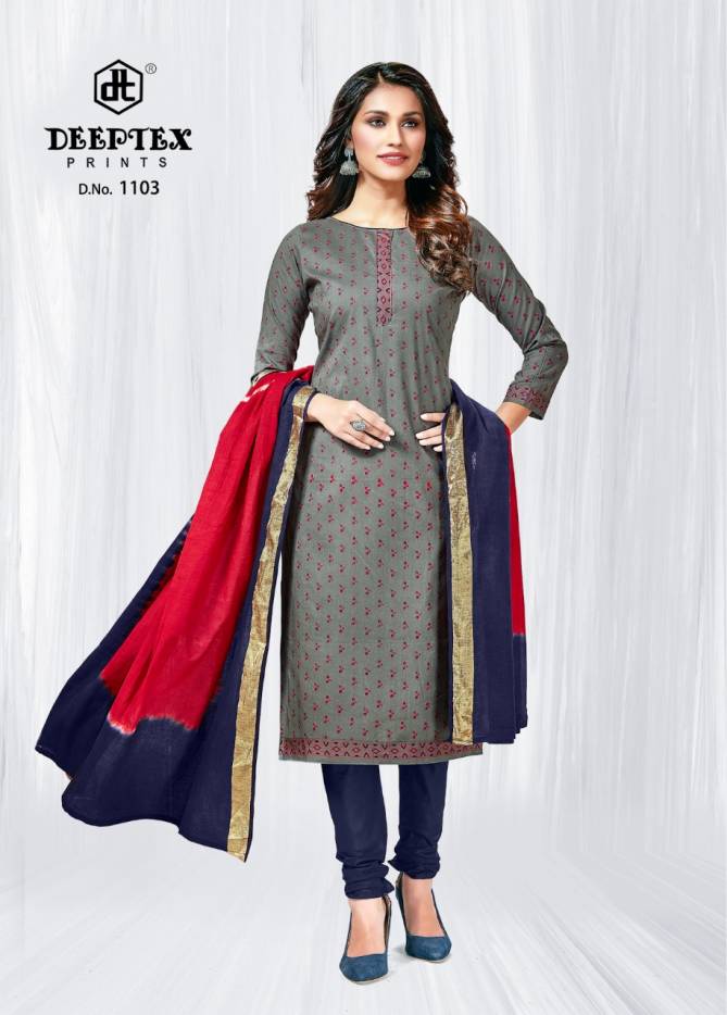 Deeptex Tradition 11 Daily Casual Wear cotton Printed Dress Material Collection