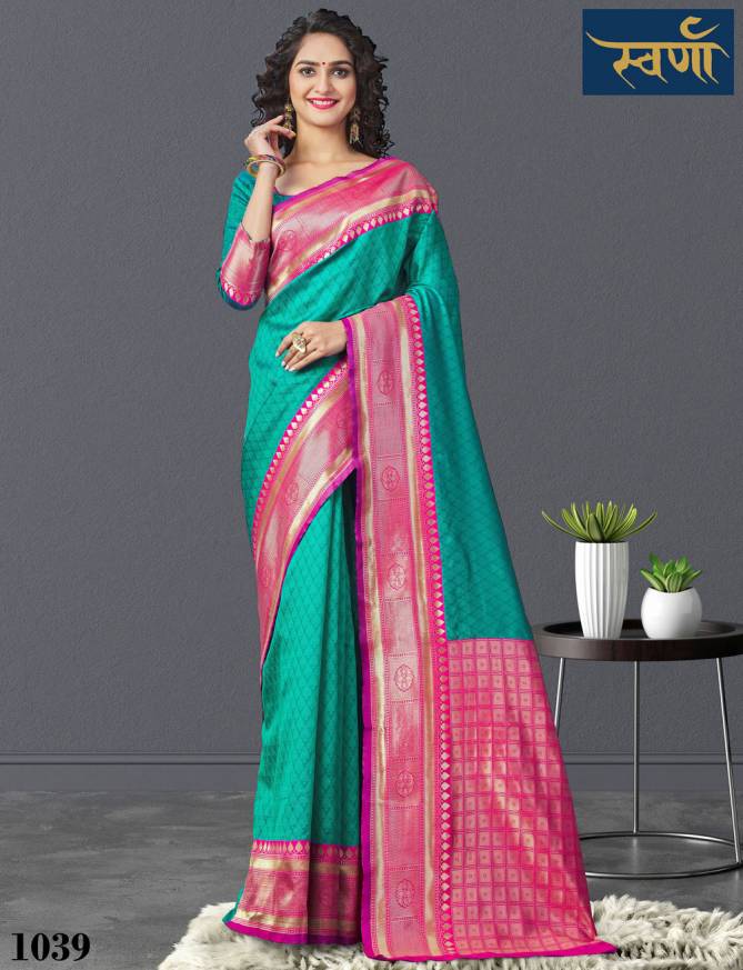 Svarna 6 Casual Daily Wear Silk Printed Designer Saree Collection