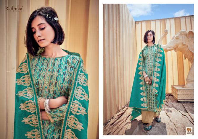 Azara Blossom 8 Regular Wear Cotton Printed Designer Latest Dress Material Collection