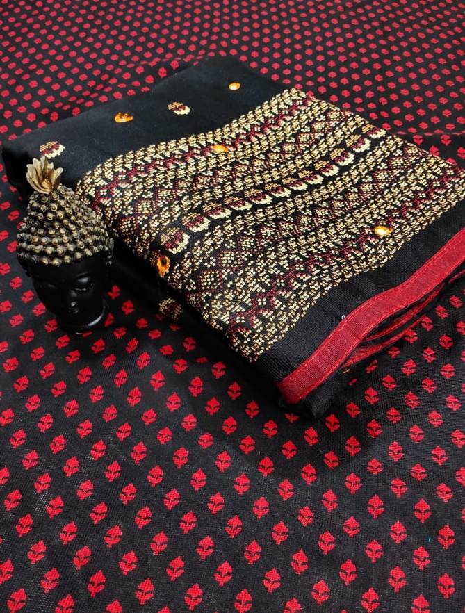 Mihira 2 Fancy Ethnic Wear Linen Jute Silk Latest Saree Collection