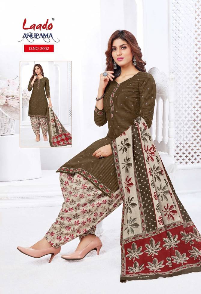 Laado Anupama 2 Casual Daily Wear Cotton Printed Dress Material Collection