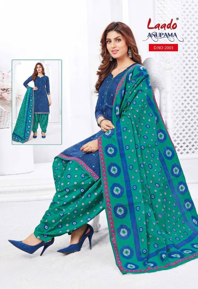 Laado Anupama 2 Casual Daily Wear Cotton Printed Dress Material Collection