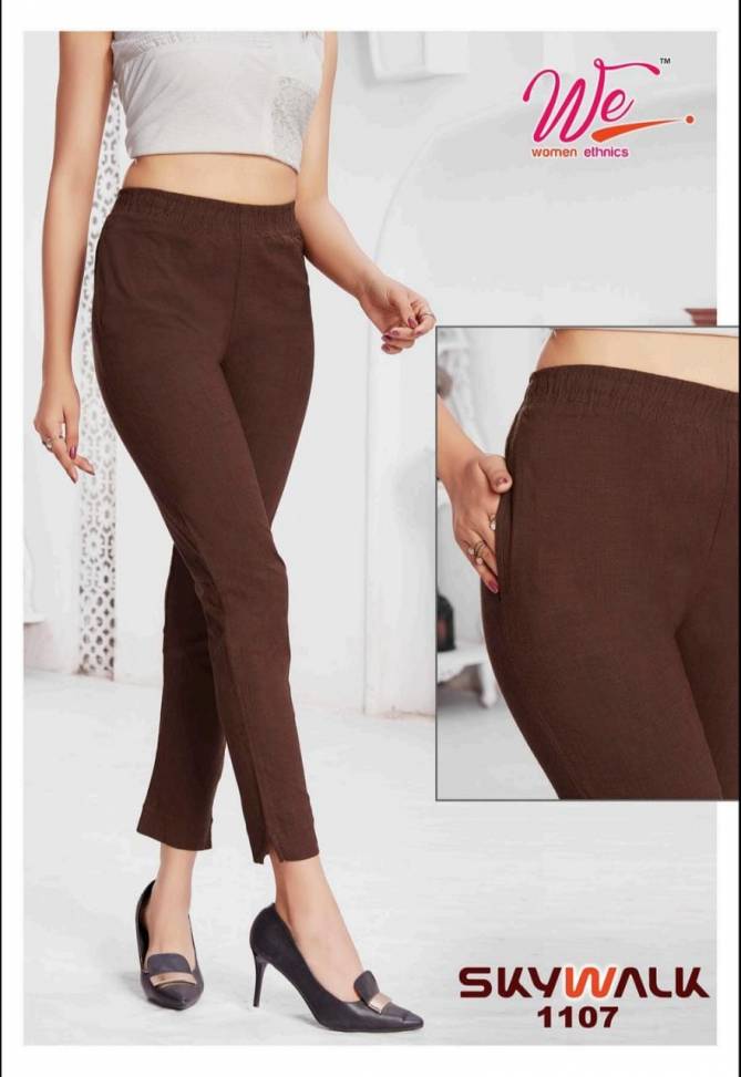 We Skywalk Fancy Casual Wear Lycra Stretchable Designer Pant Collection