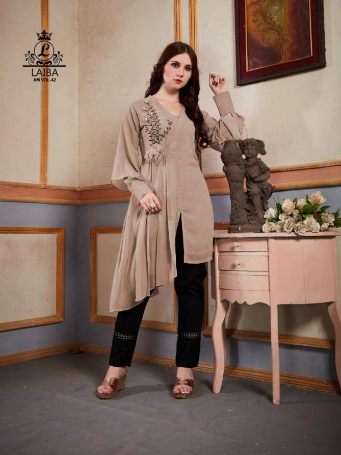 Laiba Sophisticated Edition 42 Fancy Casual Party Were Readymade Salwar Kameez Collection