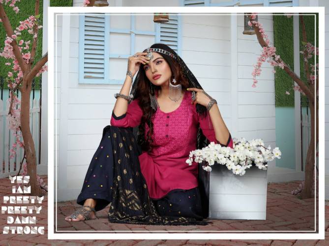 Manjeera Ramzat Latest Fancy Ethnic Wear Rayon Ready Made Collection