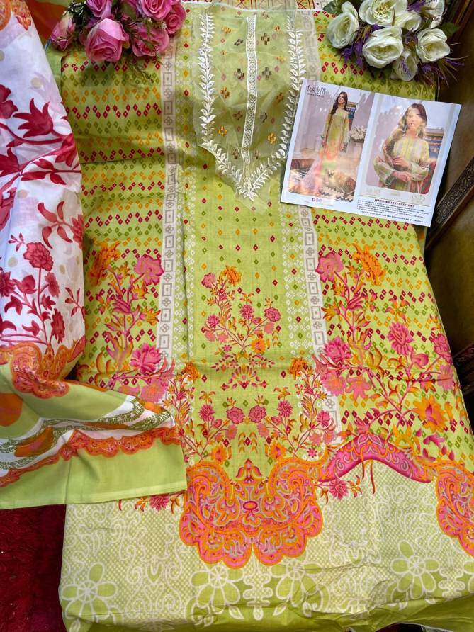 FAIR LADY CHUNRI Fancy Designer Casual Wear Cotton Dress Material Collection