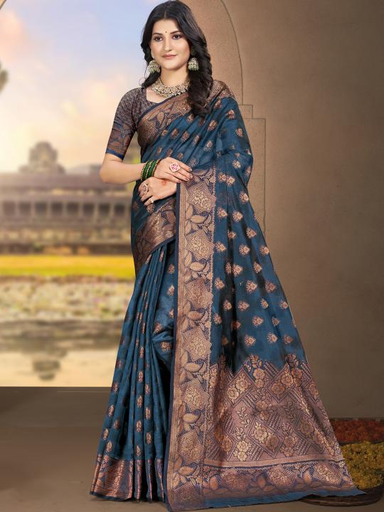 Shakuntala Vol 2 By Bunawat Silk Wedding Wear Saree Exporters In India