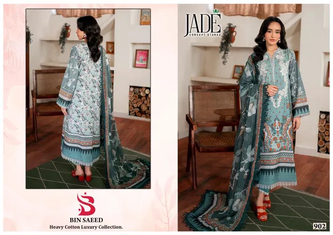 Jade Bin Saeed Vol 9 Heavy Cotton Luxury Dress Material Online Wholesale