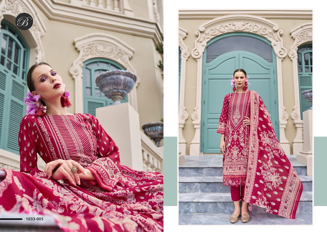 Scarlette By Belliza Cotton Digital Printed Dress Material Exporters In India