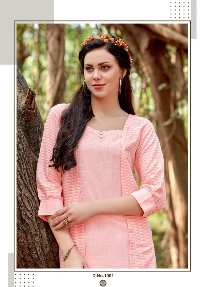 PARRA STUDIO EXPERIENCE FLUID FASHION Latest Designer Heavy Casual Wear Rayon Kurtis With Pent Collection