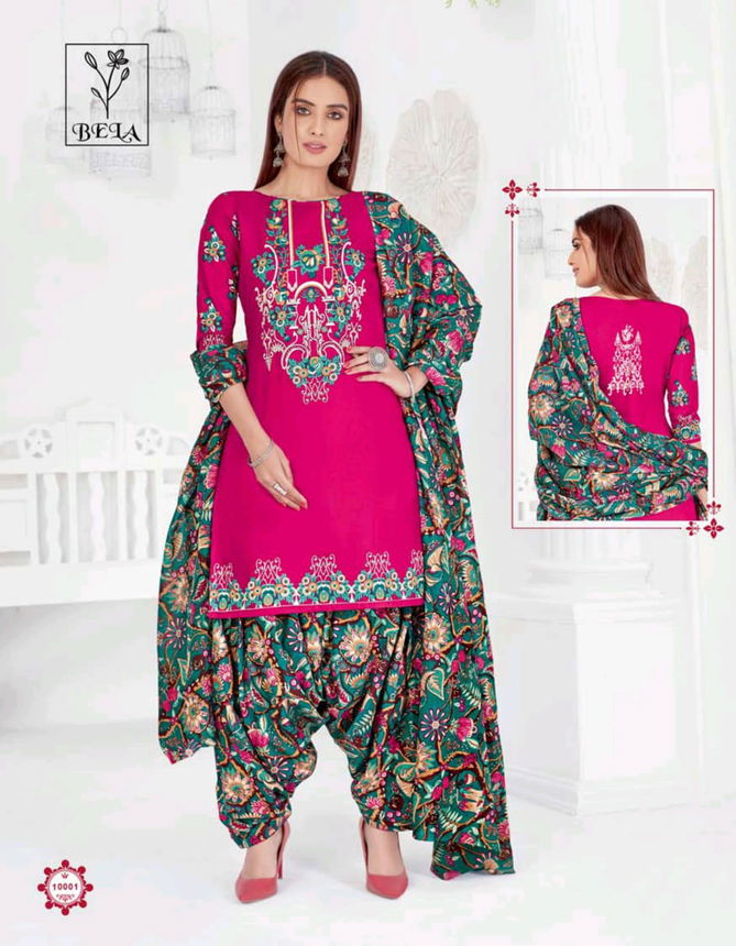 Bela Sona Pari 10 Ethnic Latest Regular Wear Printed Cotton Dress Material With Mal Mal Dupatta