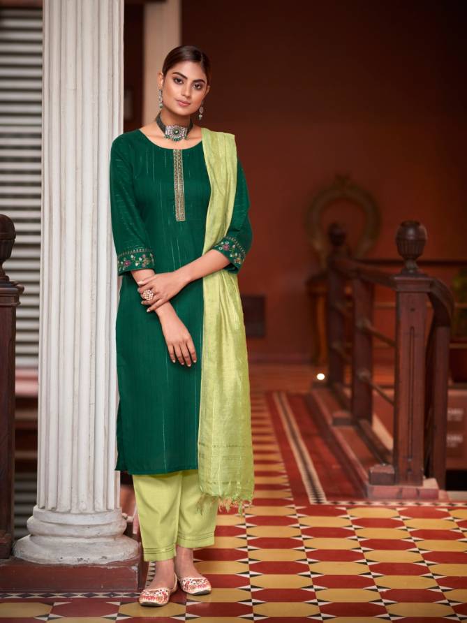 Vitara Gulzar New Exclusive Wear Embroidery Heavy Ready Made Salwar Suit Collection