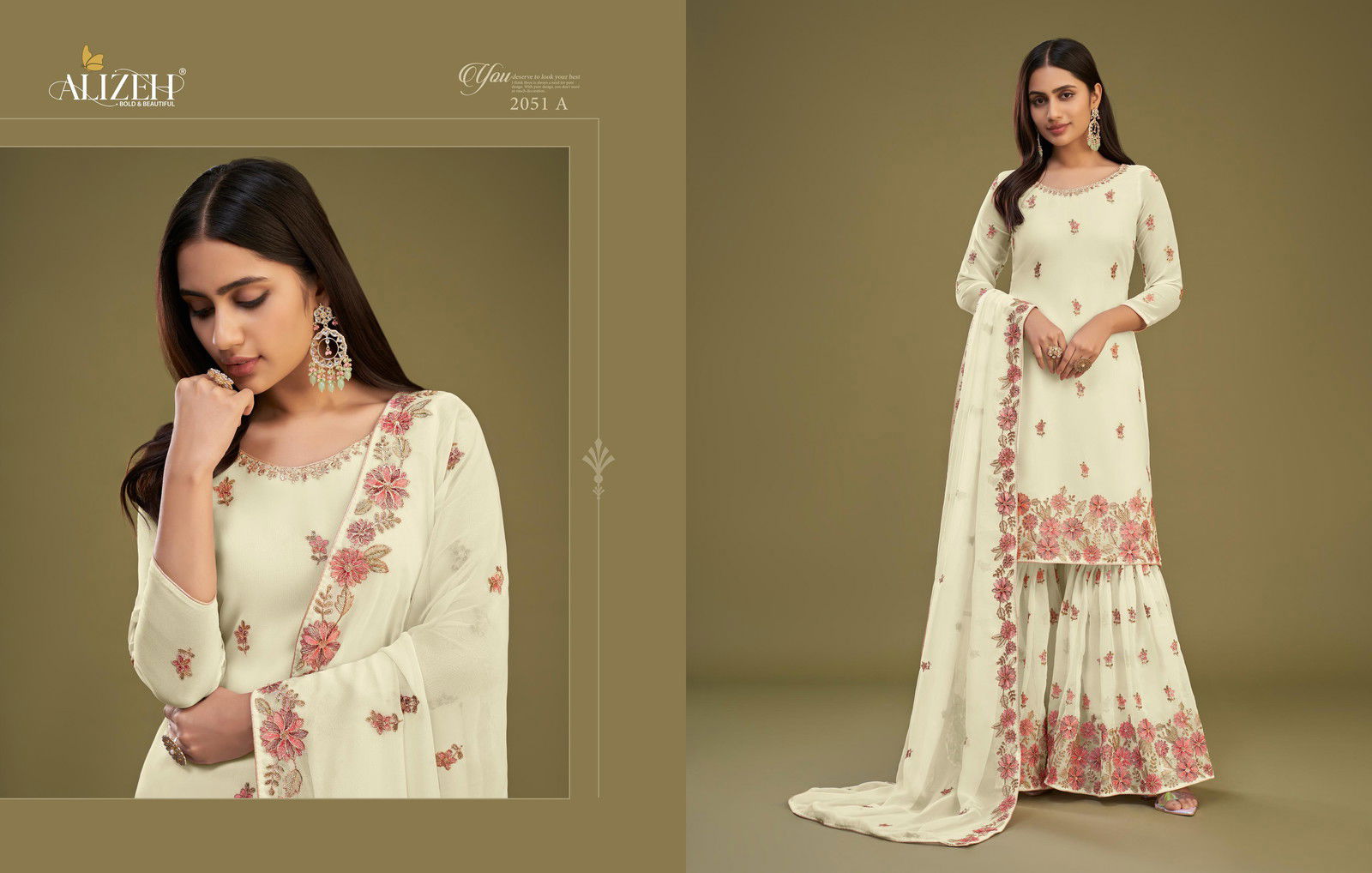  Zaida Vol 11 by Alizeh Georgette Designer Salwar Suit Collection