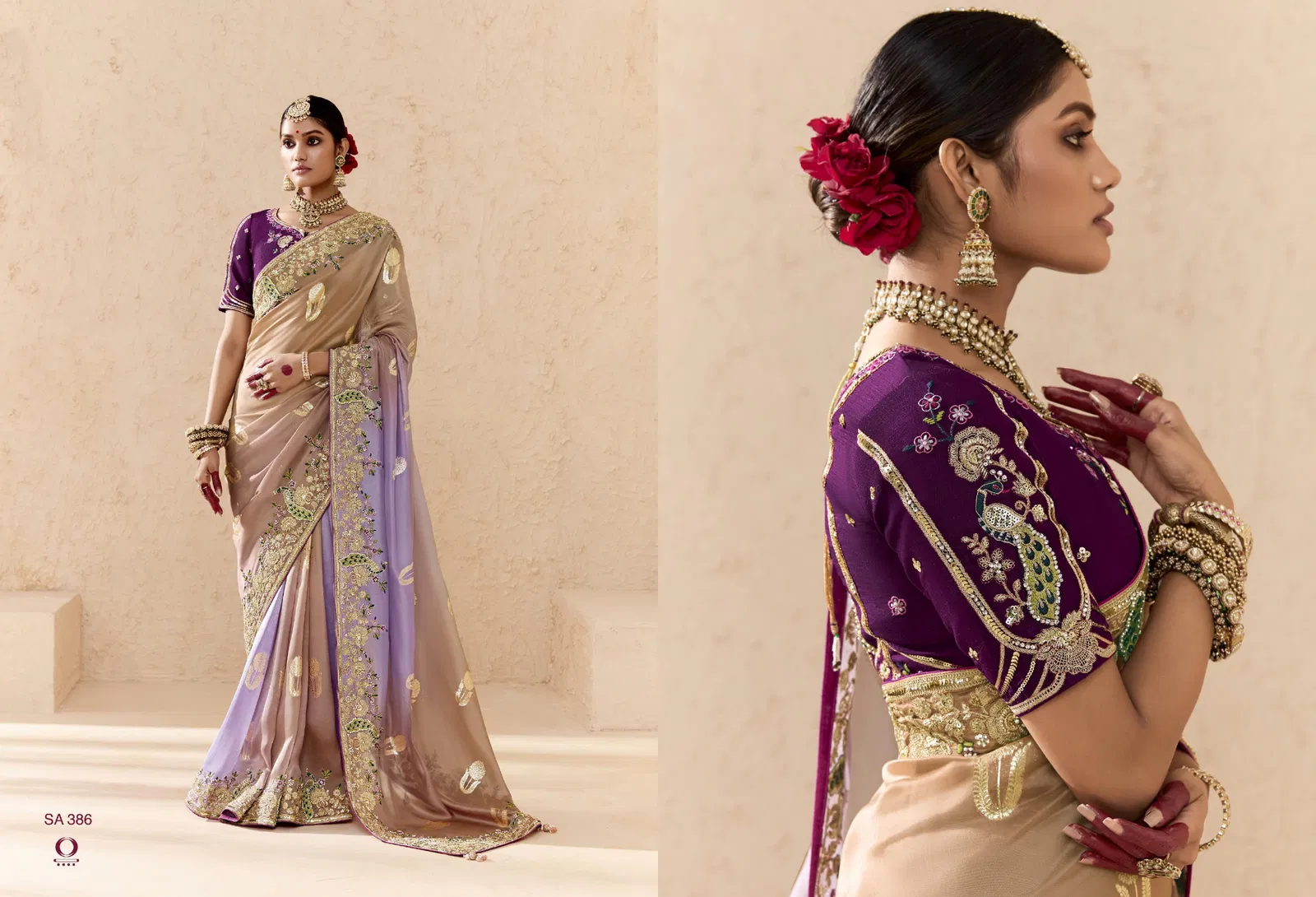 Shehnai By Kimora Fancy Fabric Occasion Wear Saree Suppliers In India