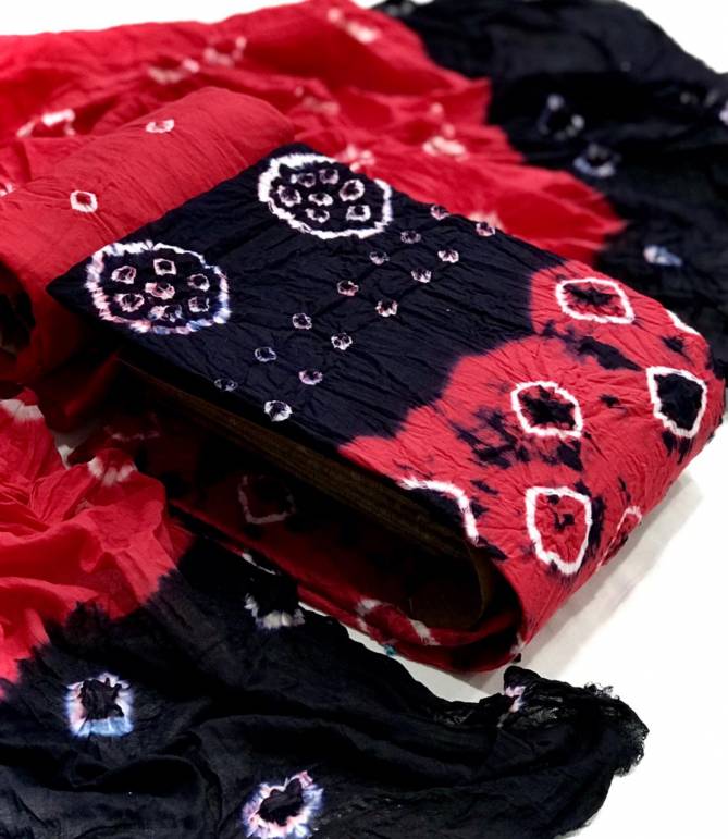 Bandhej Designer Suits 1 Latest Fancy Designer Casual Wear Cotton Dress Material Collection
