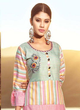 Hirwa Cloud 9 Latest Fancy Heavy Designer Festive Wear Kurtis Collection 