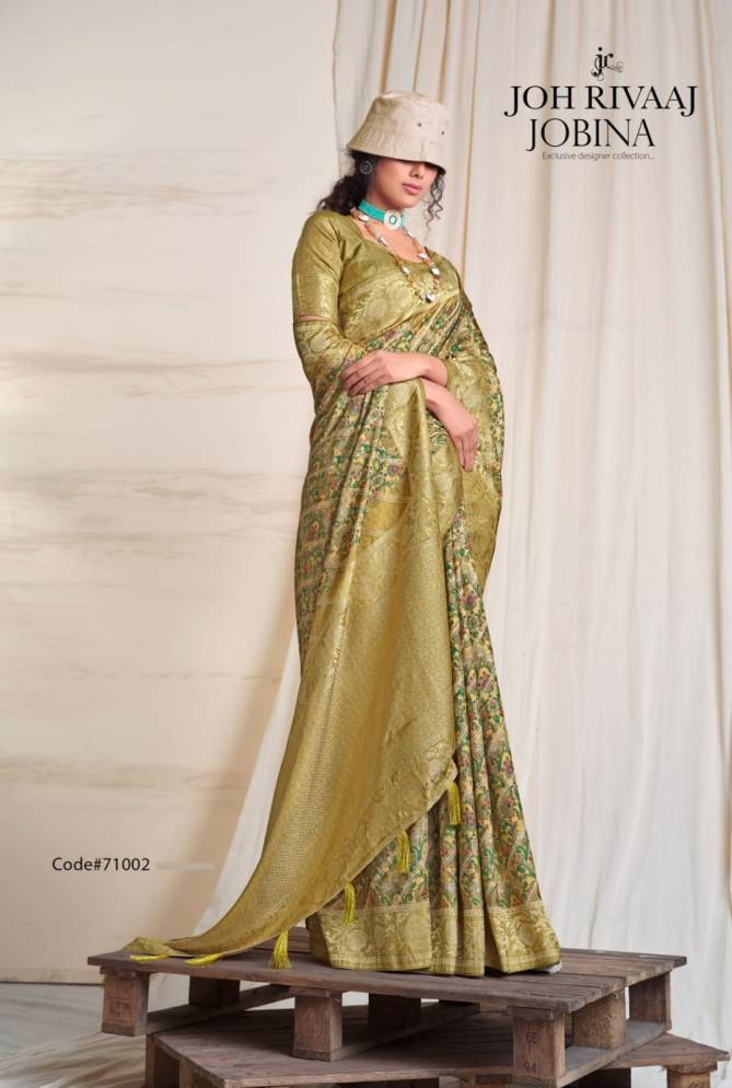 Jobina By Joh Rivaaj Dola silk Wedding Sarees Catalog