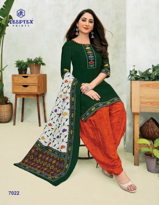 Deeptex Miss India 70 Casual Daily Wear Cotton Printed Dress Material Collection