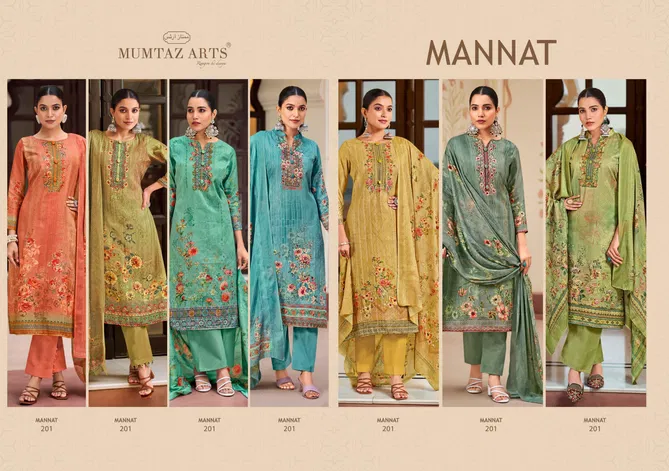 Mannat By Mumtaz Jam Satin Digital Printed Dress Material Wholesale Shop In Surat