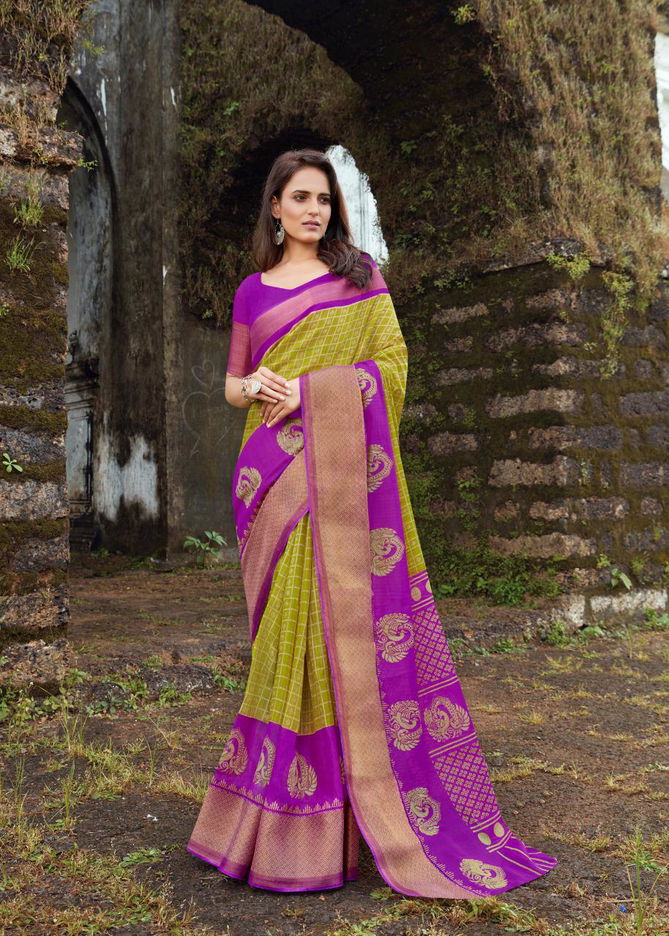 Shreyans Malang Pattu Part 2 Designer Festival Wear Cotton Silk Printed Saree